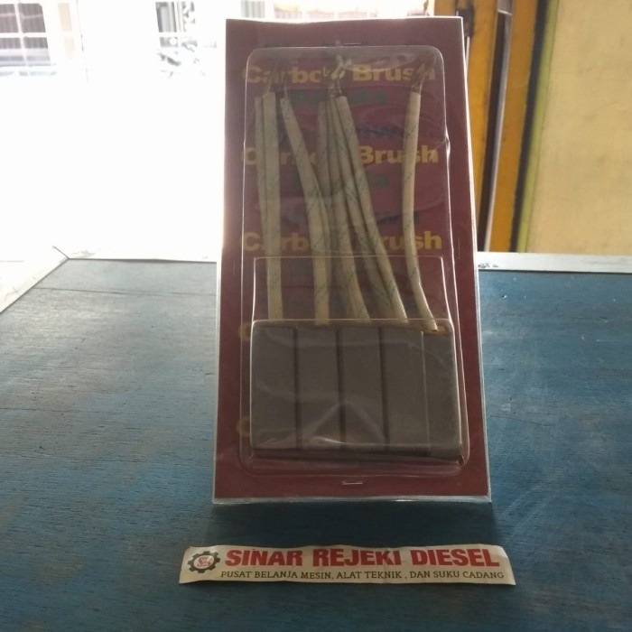 Carbon Brush Kulboster Coal Boster Arang Mesin Dinamo Las Sindaiwa gz