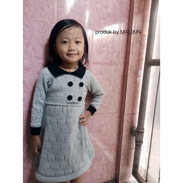 DRESS ROK ANAK MALIKIN 3-5 THUN