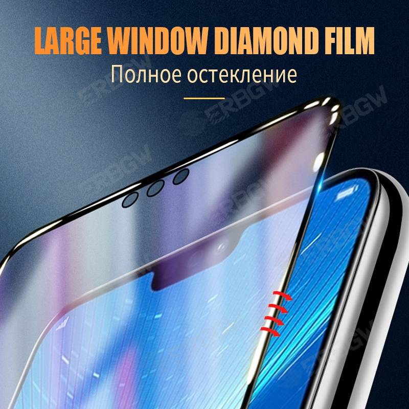 9D Anti-Burst Tempered Glass For Huawei Honor 7A 8A 9A 7C 8C 9C Protective Glass For Honor 7S 8S 9S 7X 8X 9X Screen Safety Film