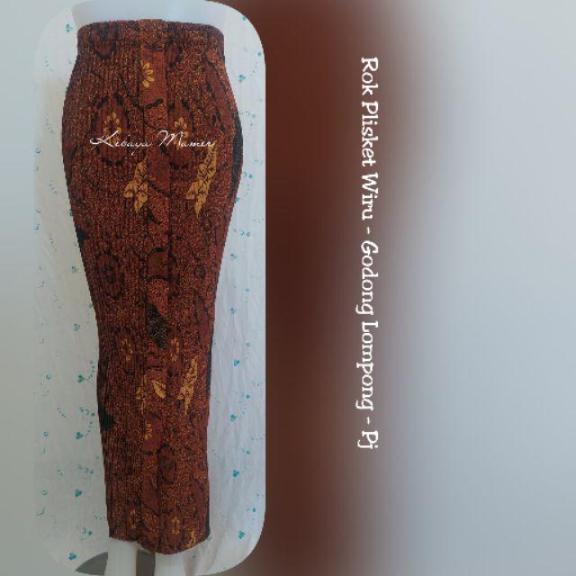 Rok Jadi Plisket Wiru. Rok Jawa-Plskt Godong Lompng