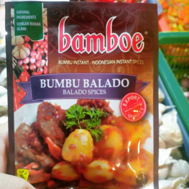 

Bamboe bumbu balado