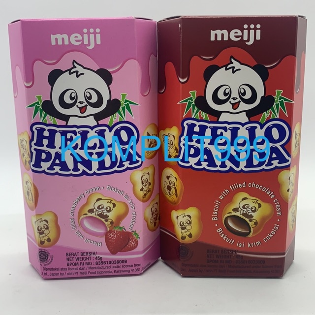 

Hello Panda HeXa 45gr Coklat Strawberry KOMPLIT999