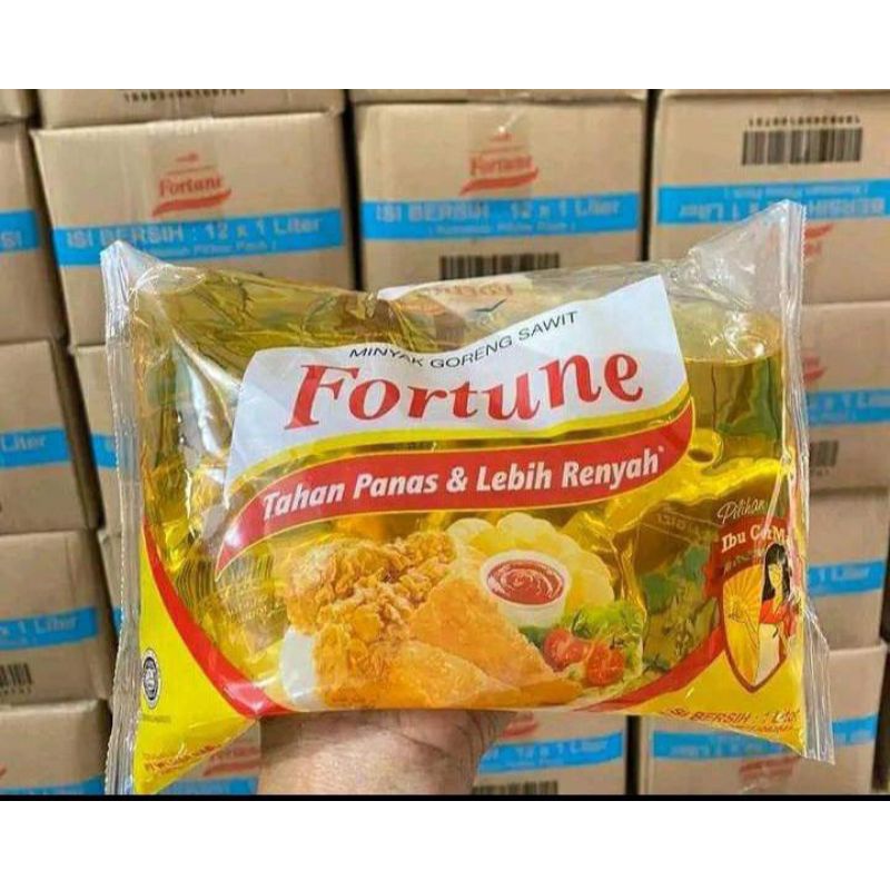 

Minyak goreng fortune bantal 1liter