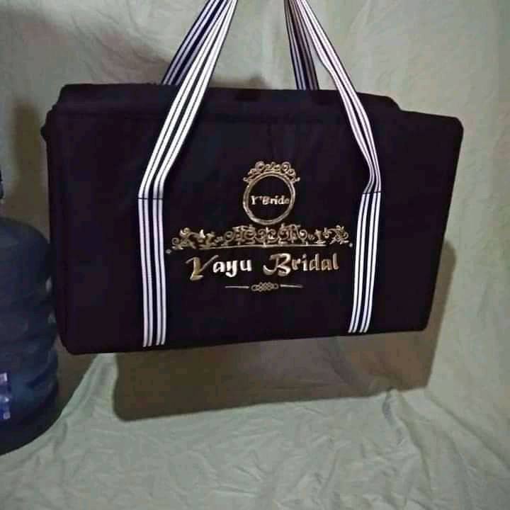 TAS GAUN PENGANTIN / TAS SALON SERBAGUNA / BAG MUA CUSTOM