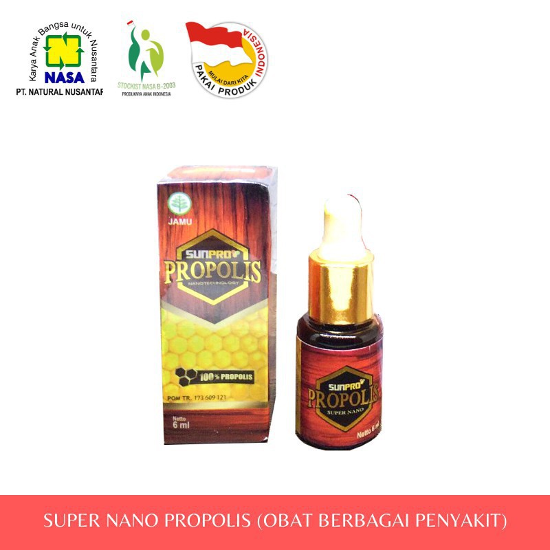 

Stockist NASA Madura Jual Sunpro - Super Nano Propolis 6 ml - Obat Sapu Jagad - Antioksidan -