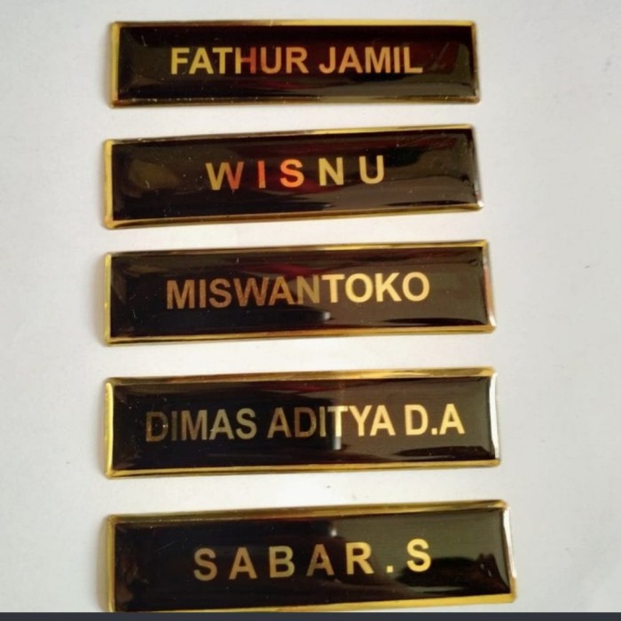 

Id Card - Name Tag Tembaga Magnet