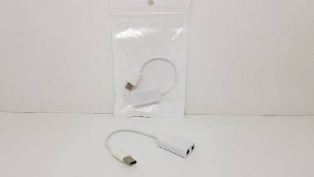 Splitter Audio 2 in 1 Type C to 3.5mm Konektor Headset Tipe C ke Handsfree Standar Kabel AUX Type C