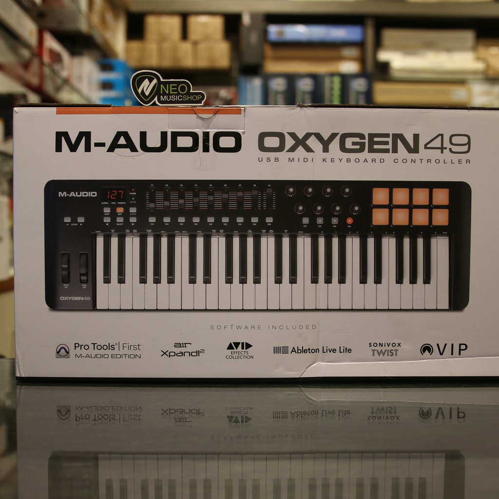 M-Audio Oxygen 49 MK IV USB MIDI Performance Keyboard Controller