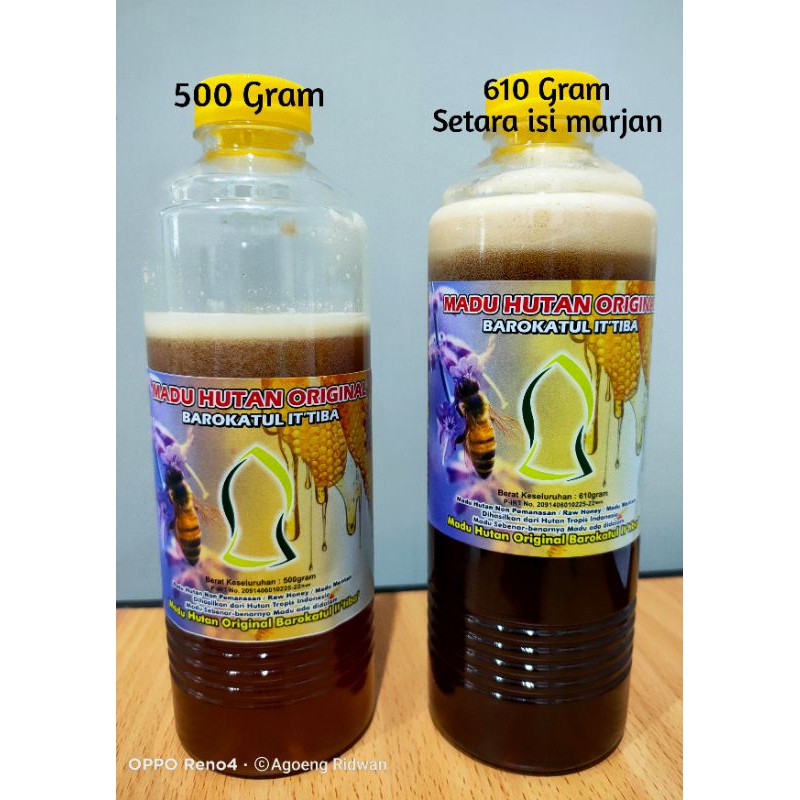 

Madu Hutan Original 500 g