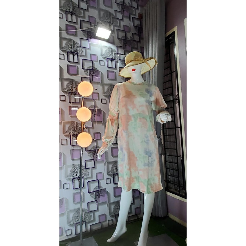 Tunik Tidy Tangan Smock Premium Fashion