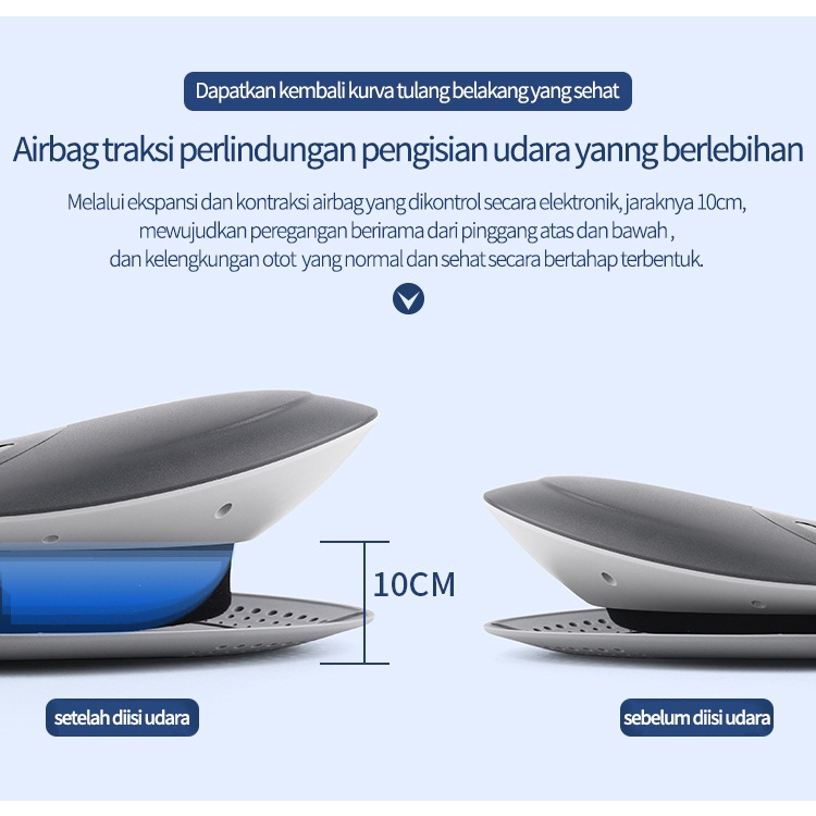 Lumbar Traction device alat terapi kesehatan fisioterapi punggung / Terapi Nyeri Pinggang / Alat Pijat Pinggang