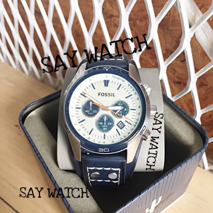 Jam Tangan Pria Fossil CH-3051 Coachman Original Warranty + TinBox