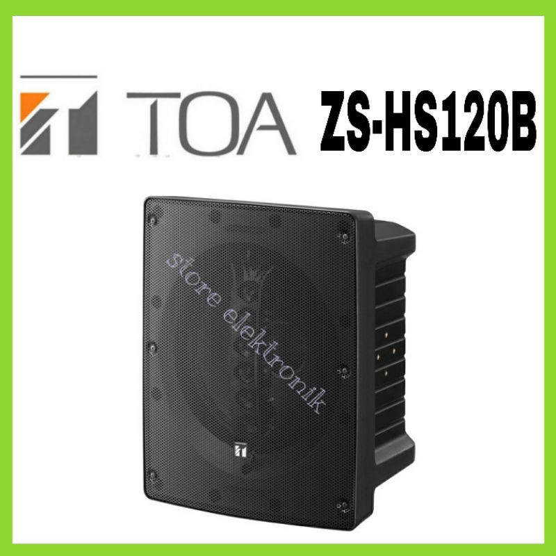 Speaker Toa 12&quot; ZS - HS 120 B 300 Watt Speaker System Toa ZS-HS120B