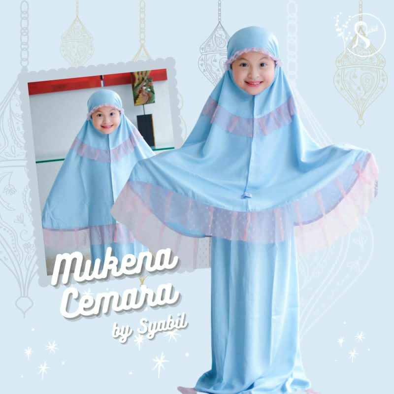 Mukena anak/Mukena cemara/Mukena anak halus