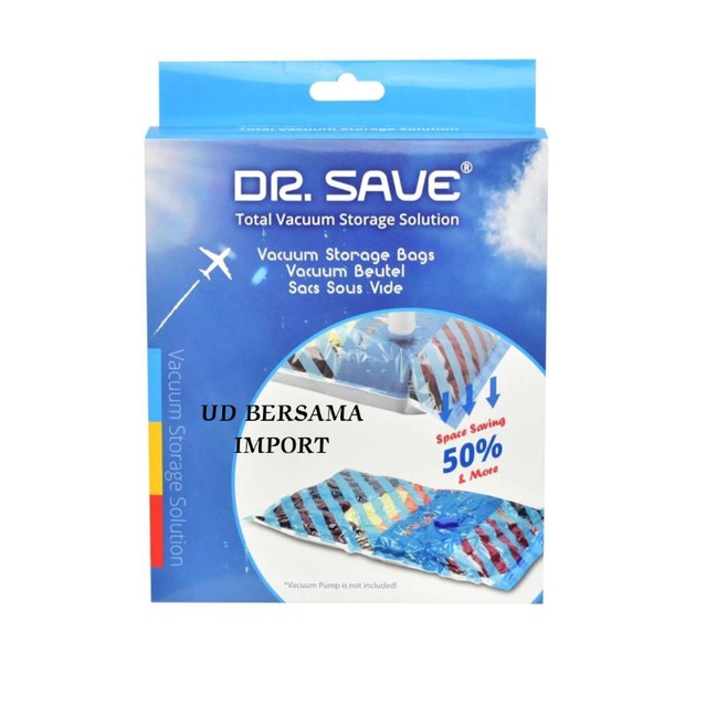 DR SAVE Set 4 Pcs Kantung Vakum Mini Travel