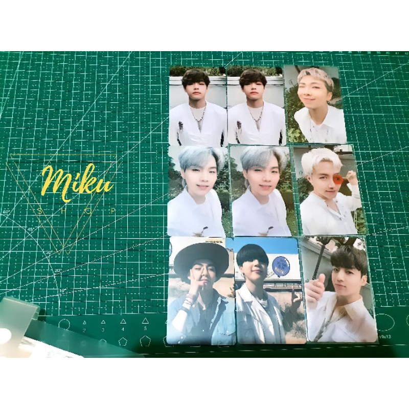 PHOTOCARD PC SUGA / TAEHYUNG / JUNGKOOK / JIMIN / RM LUCKY DRAW LD SOUNDWAVE SW POWER STATION PWS PS