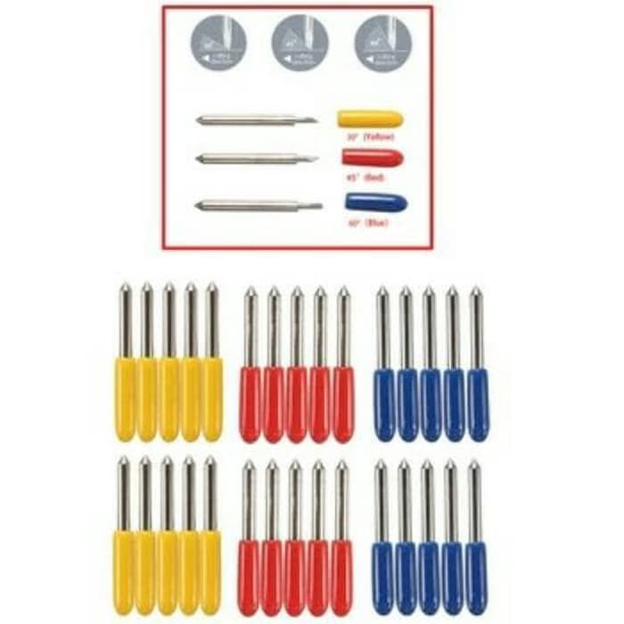 

Degree Roland Cricut Cutting Plotter Vinyl Cutter Knife Blades Offset
