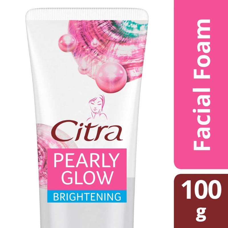 ( ORIDANGROSIR ) Citra Pearly Glow Brightening Facial Foam 100g / Citra Facial Foam Mutiara 100g / C