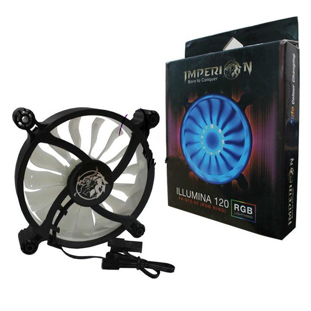 Imperion Fan Casing PC 12cm RGB MultiColour - ILLUMINA