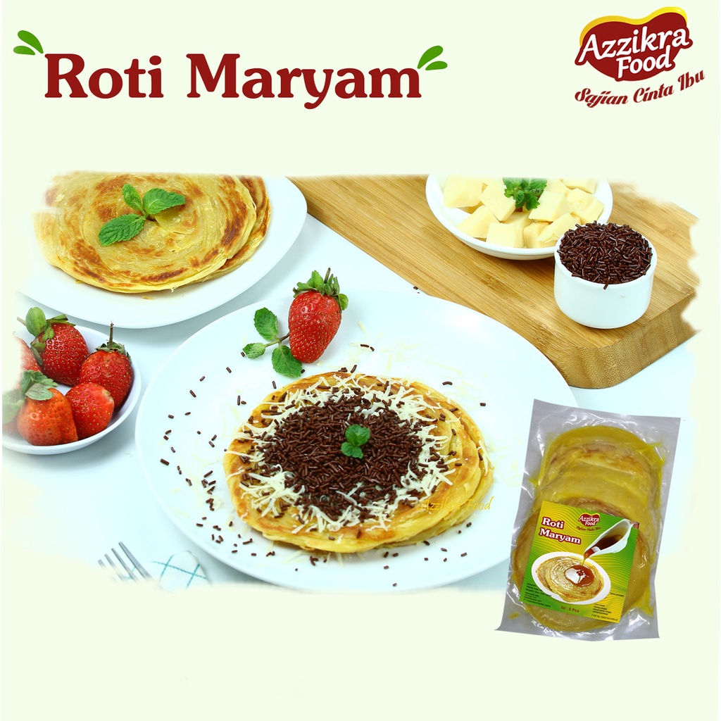 

Naba Fresh Roti Maryam (isi 5pcs)