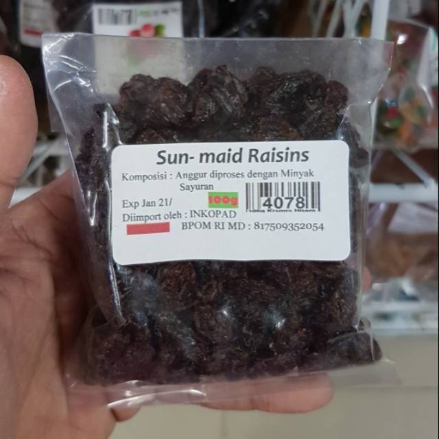 

Raisins / Kismis 100GR Sun - Maid