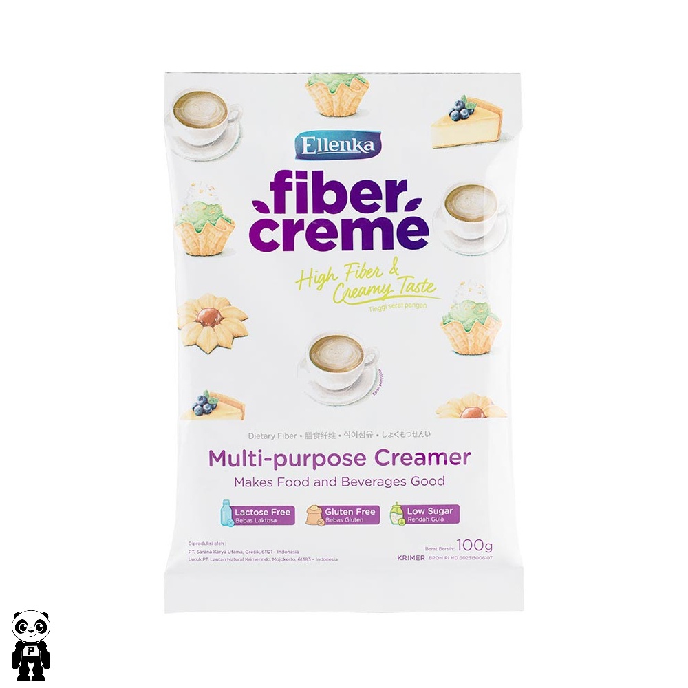 

Ellenka Fiber Creme 100g Fiber Creamer Bubuk Krimer Serbaguna