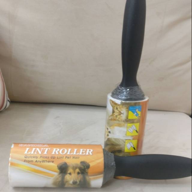 Lint roller. Perekat bulu anjing kucing. Penghilang bulu hewan