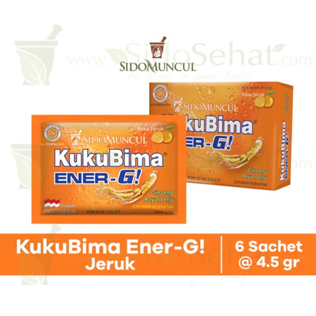 

KukuBima Ener-G! Jeruk - Energi drink