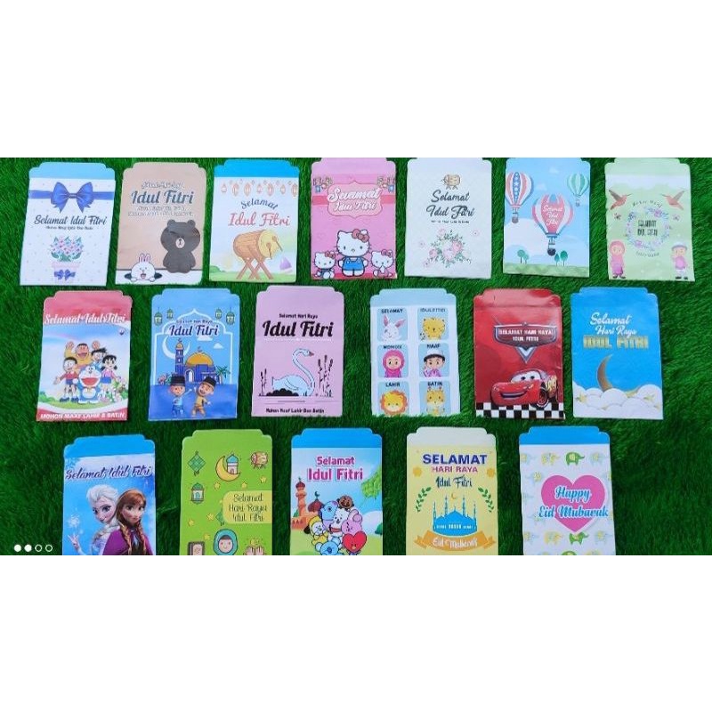 

amplop lebaran bahan glosy