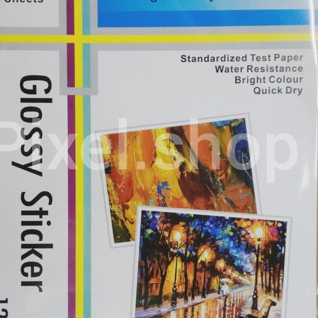 

➲ Kertas Stiker Glosy Foto A3 120 CORAL | Paper Sticker Photo Glossy ☜