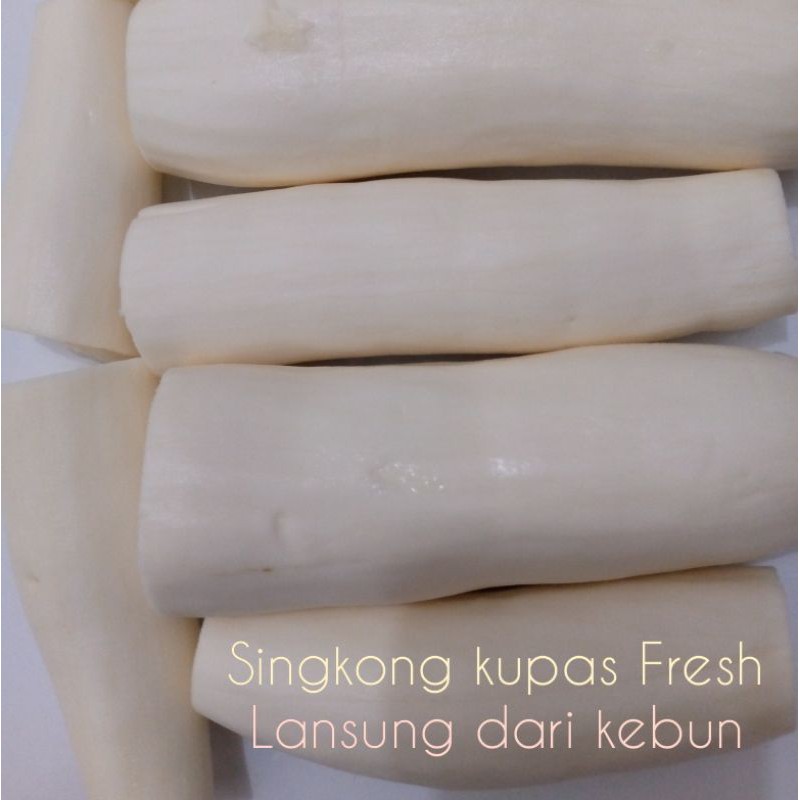 

SINGKONG KUPAS PULEN FRESH ( 1 KG )