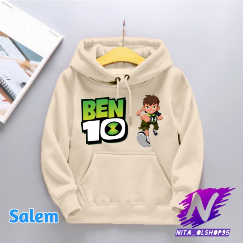 sweater hoodie anak ben10