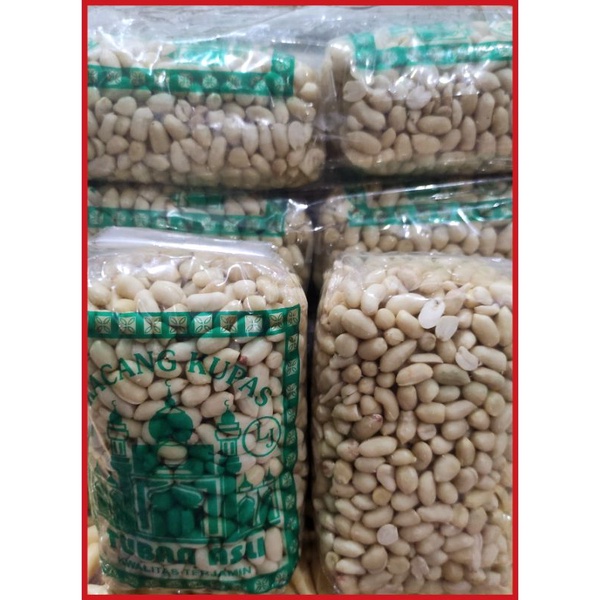 Jual Kacang Kupas Tuban Berat Kurleb Gr Indonesia Shopee Indonesia