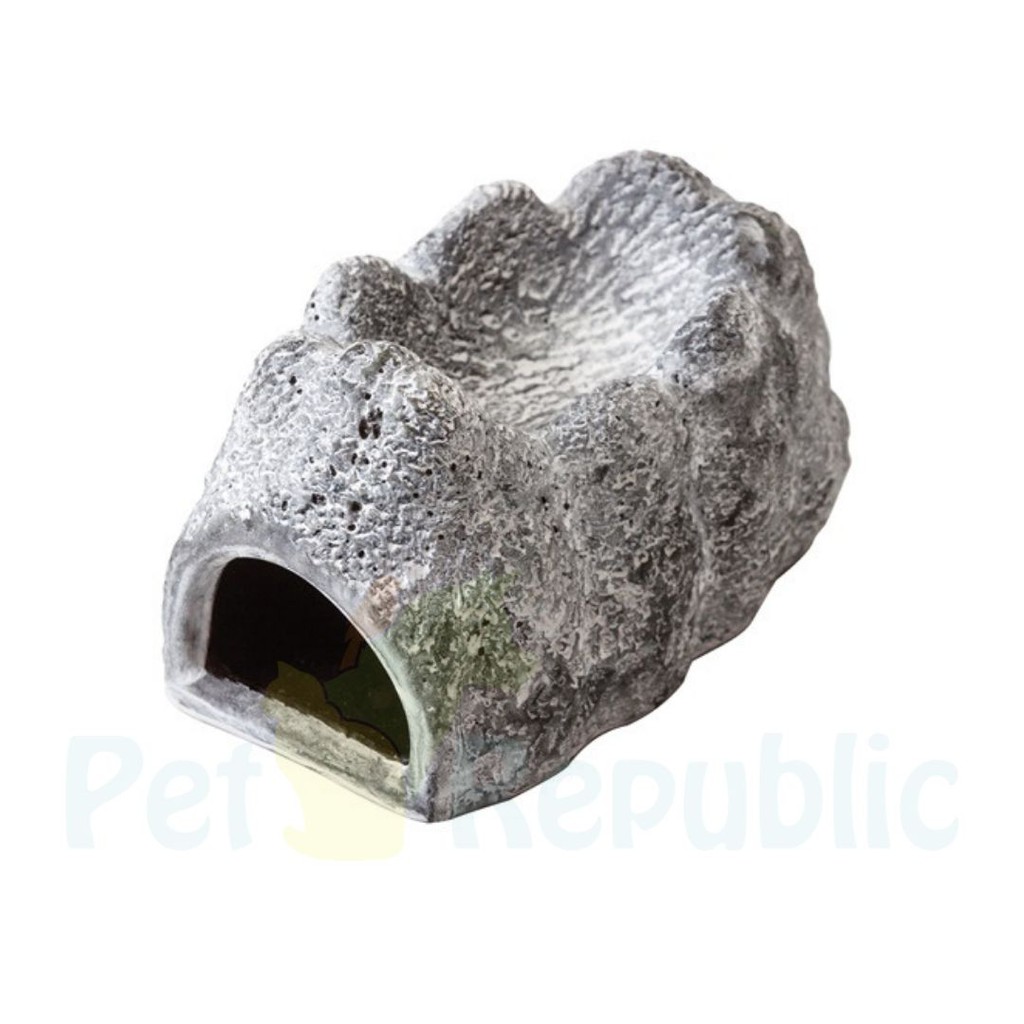 

EXOTERRA Hiding Reptile Wet Rock Moisture Retaining Cave Large
