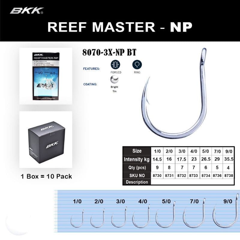 hook kail pancing bkk jigging light hook