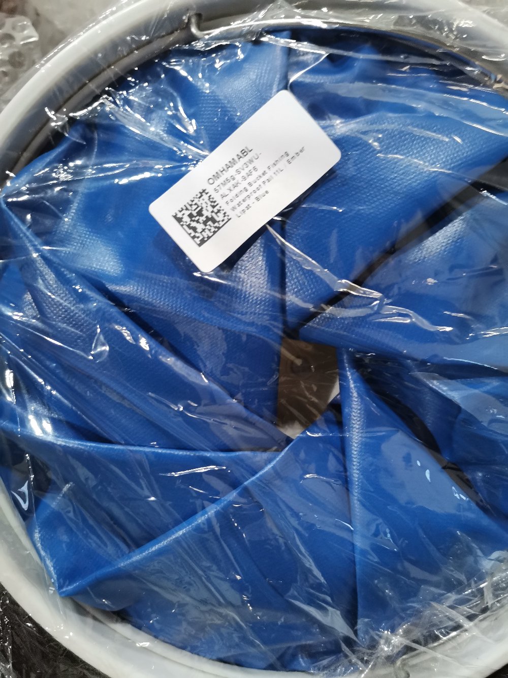 Ember Lipat/ Folding Bucket Fishing Waterproof Pail 11l - Blue