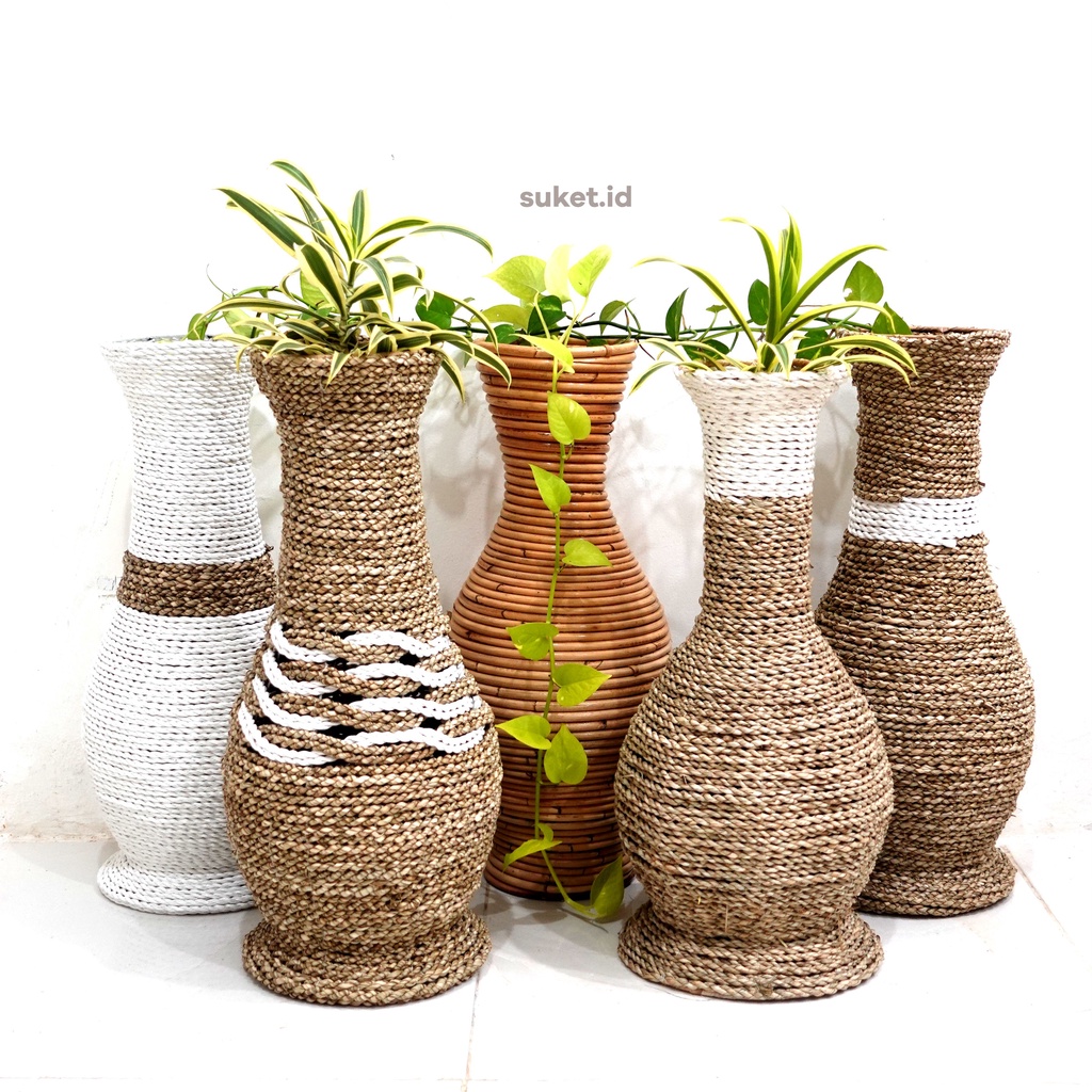 Vas Gucci Seagrass/ Vas Bunga Seagrass