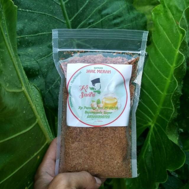 

Ramuan jahe merah Ki santri