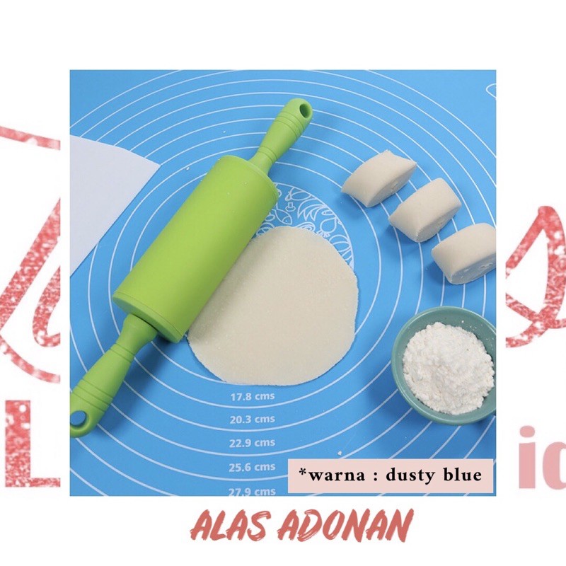 #LC-HL Alas Baking 50x40 cm Adonan Silikon / Baking Mat