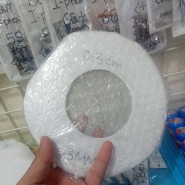 

Double doble tape tipe 3m touchscreen 0.3mm putih / busa foam hitam 3mm