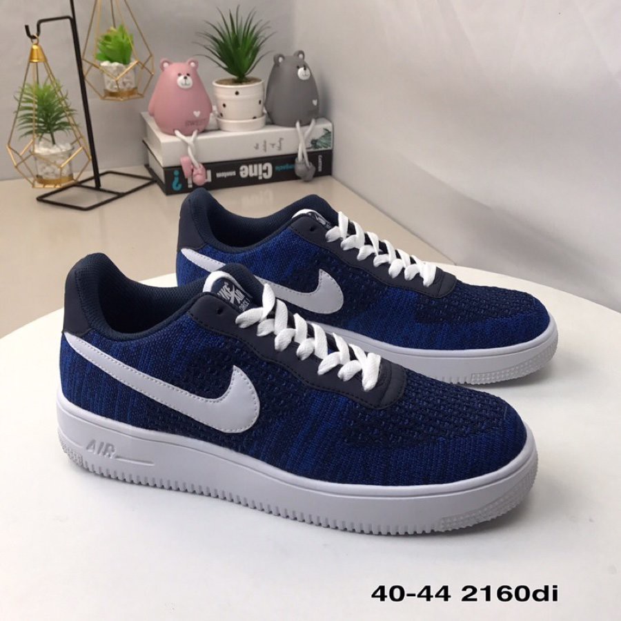 nike air force 1 flyknit 2.0 blue