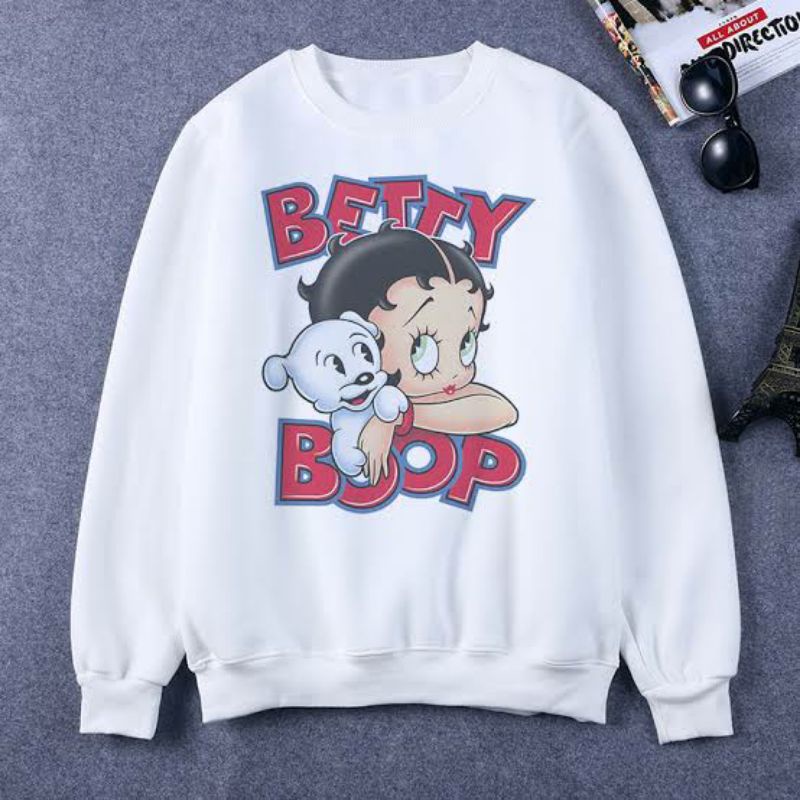 TERLARIS Sweater Wanita Betty Boop