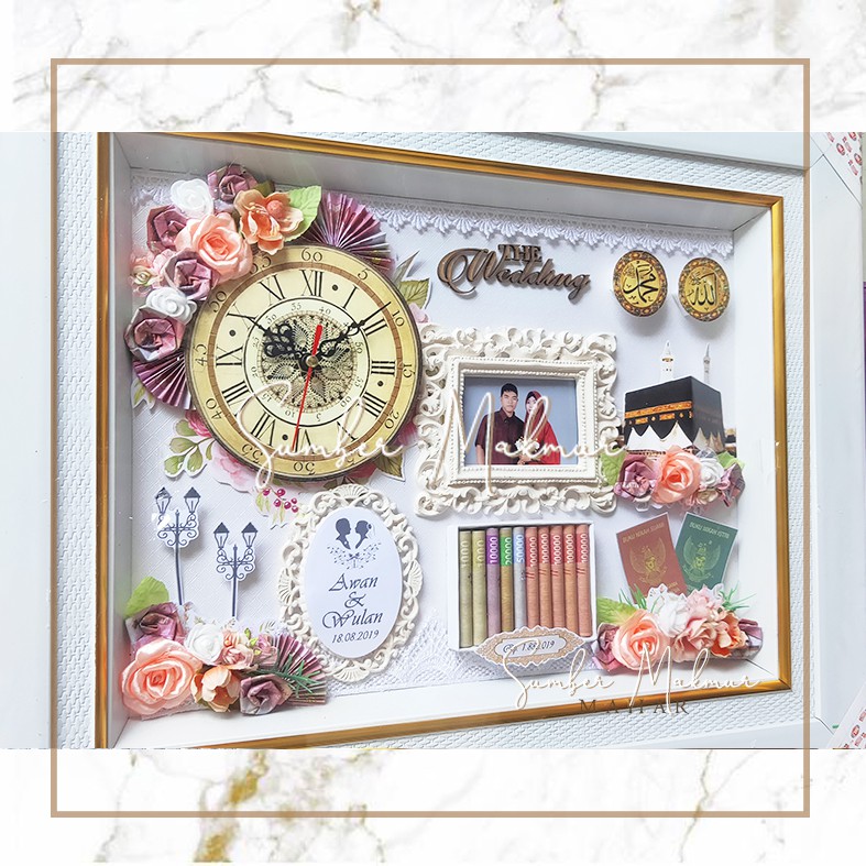 Mahar Scrapbook / Mahar Nikah / Mahar Pernikahan Murah SB001