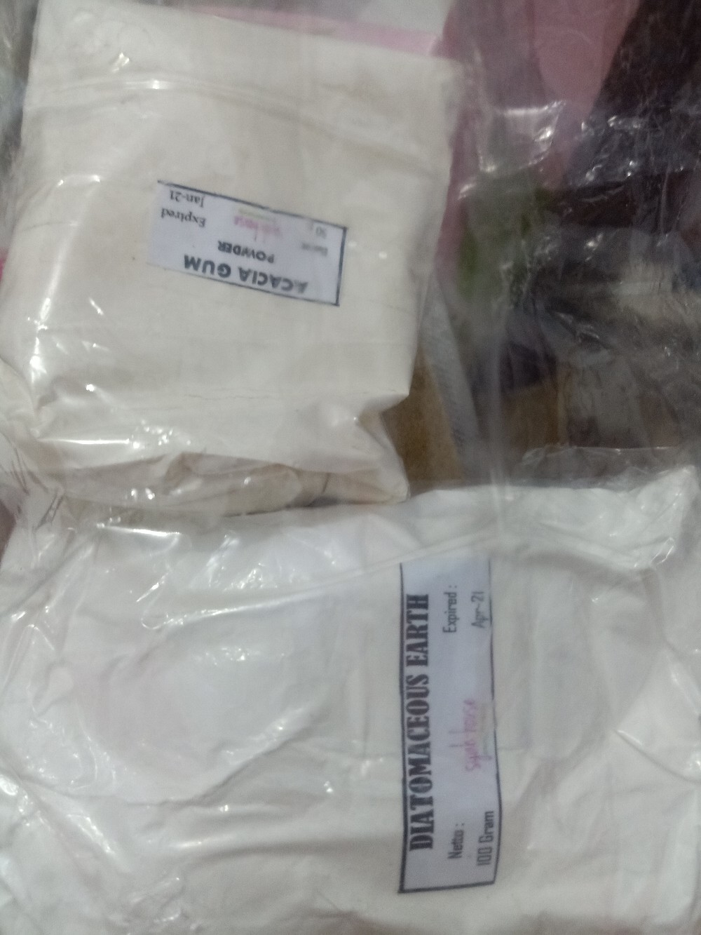 Sodium Alginate 50 G / Ingredients Face Mask / Food Grade