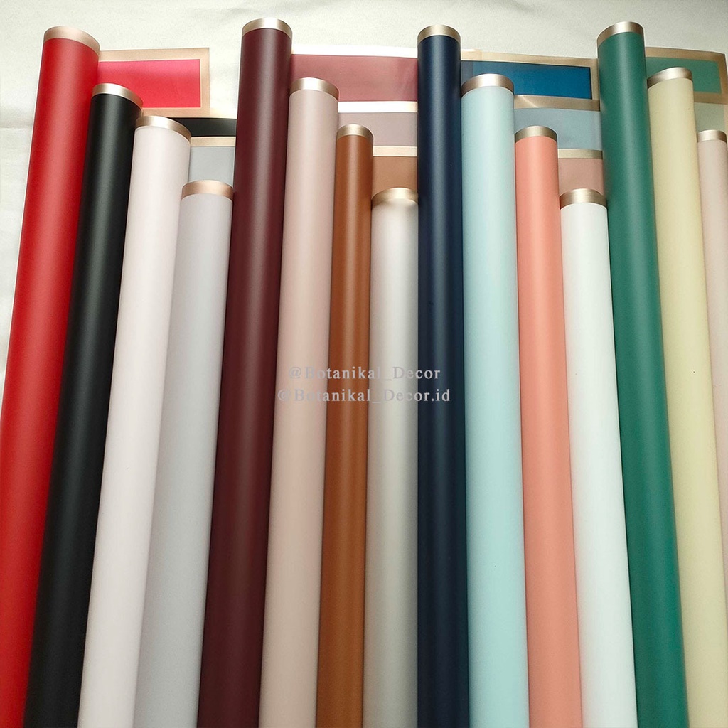 Flower Wrapping Cellophane Paper Kertas Stick Card Holder Stik Bouquet Buket Bunga Buket Bouquet Cake-1