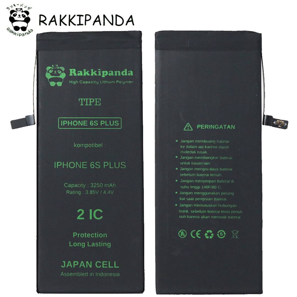 (R/K)- RakkiPanda - Ip 6S Plus Batre Batrai Baterai