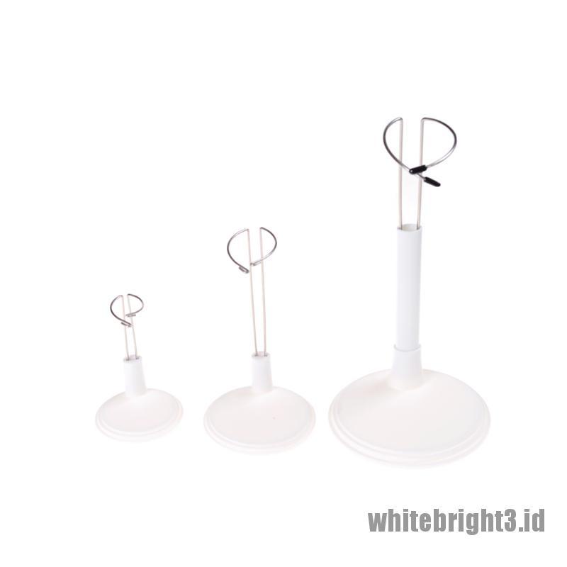 (white3) Stand Holder / Dudukan Display Boneka Beruang Adjustable