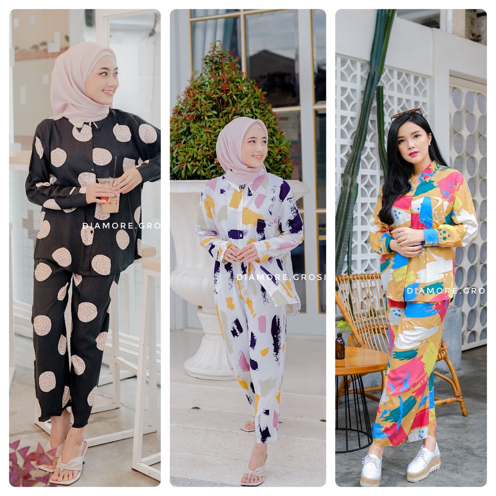 INDIRA ONE SET / OMYRA ONE SET / STELAN WANITA-SALE ONE SET RANDOM
