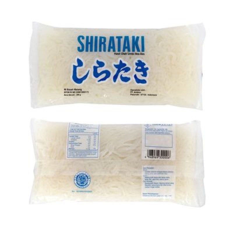 

mie shirataki basah 250 gr (makanan diet low calories)