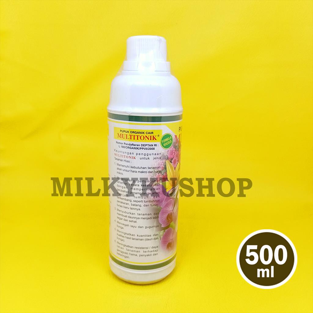 PUPUK ORGANIK CAIR MULTITONIK TANAMAN HIAS 500 ML